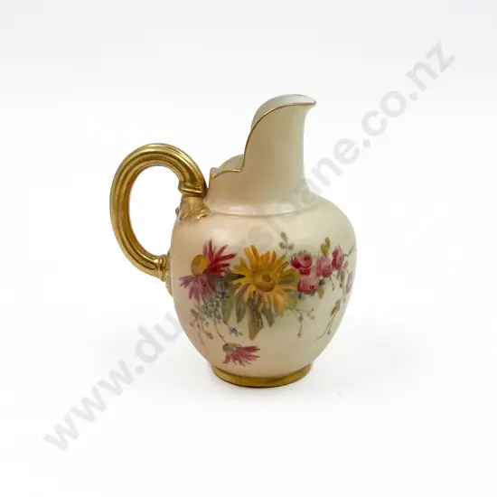 Small Royal Worcester Handpainted Jug