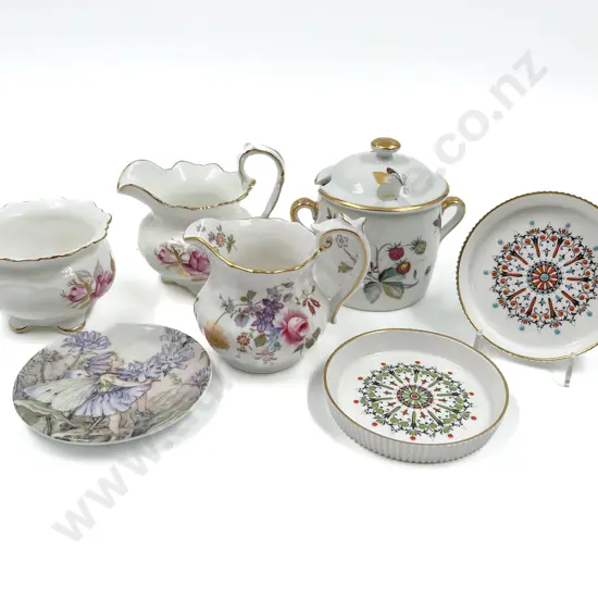 Small Quantity of Fancy China Including RCD and Royal Worcester