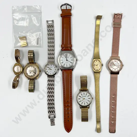 Seven Various Ladies Vintage and Modern Wrist Watches