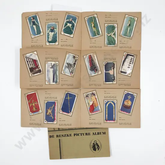 Four Assorted Cigarette Card Albums