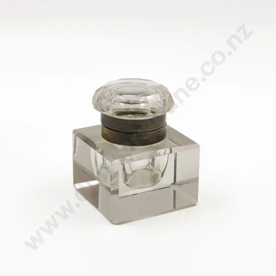 Glass Inkwell