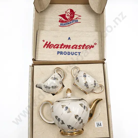 Heat Master Three Piece Tea Set in Original Box