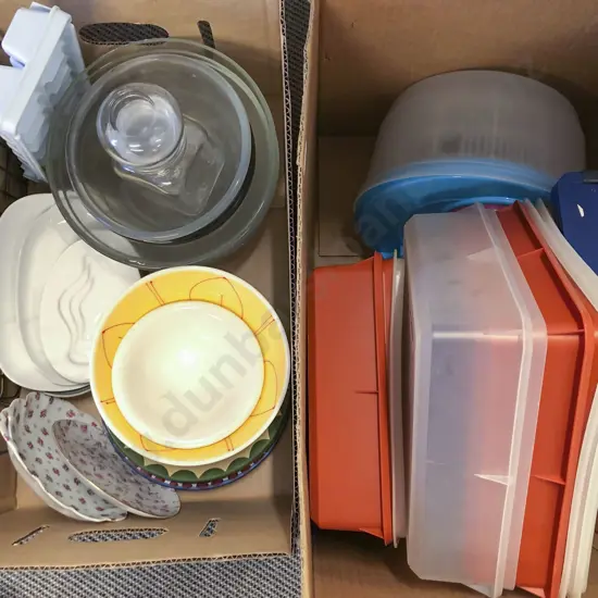 Two Boxes of Assorted Kitchenware