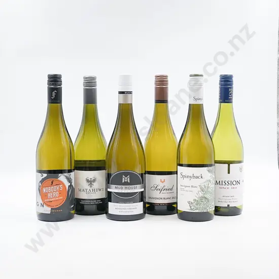 Six Bottles of Assorted NZ Sauvignon Blanc