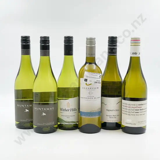 Six Bottles of Assorted NZ Sauvignon Blanc