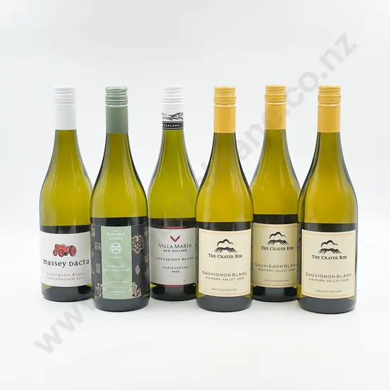 Six Bottles of Assorted NZ Sauvignon Blanc