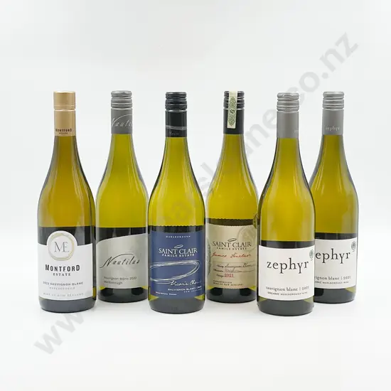 Six Bottles of Assorted NZ Sauvignon Blanc