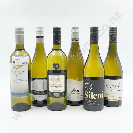 Six Bottles of Assorted NZ Sauvignon Blanc