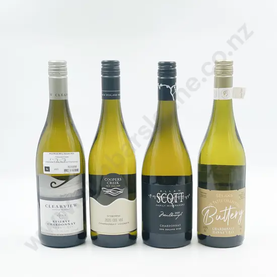 Six Bottles of Assorted NZ Chardonnay