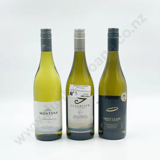 Six Bottles of Assorted NZ Chardonnay