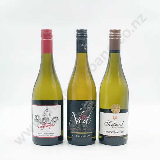 Six Bottles of Assorted NZ Chardonnay