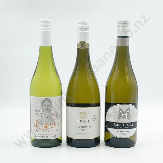 Six Bottles of Assorted NZ Chardonnay