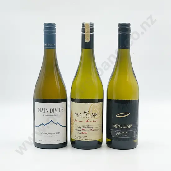 Six Bottles of Assorted NZ Chardonnay