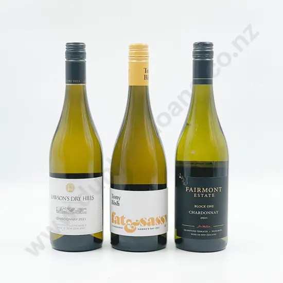 Six Bottles of Assorted NZ Chardonnay