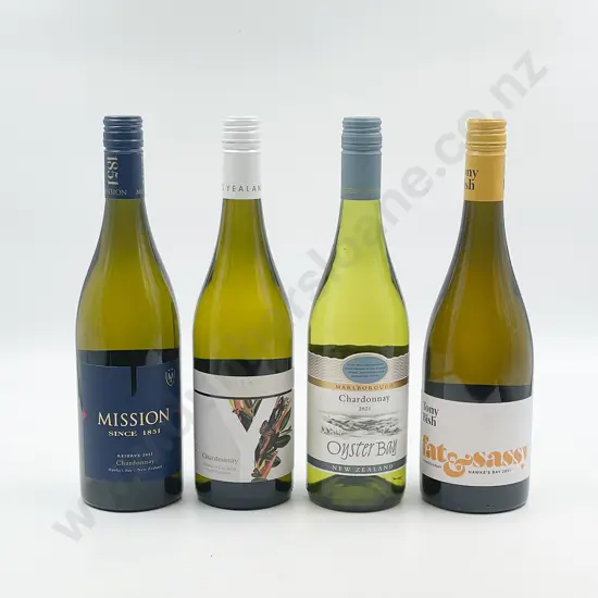 Six Bottles of Assorted NZ Chardonnay