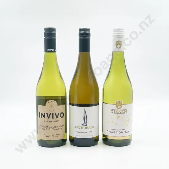 Six Bottles of Assorted NZ Chardonnay
