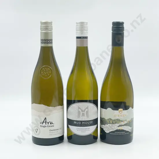 Six Bottles of Assorted NZ Chardonnay