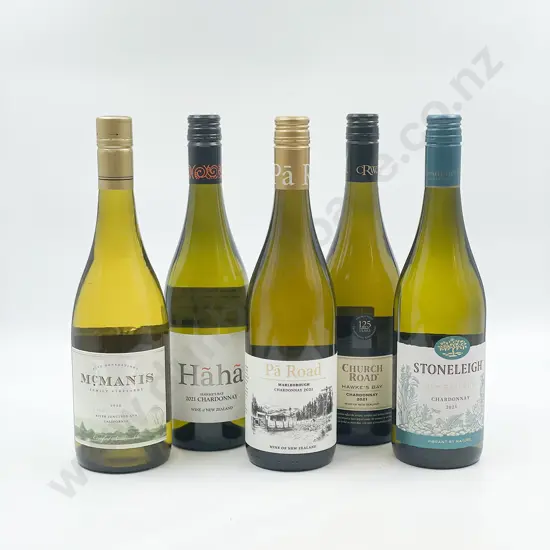 Six Bottles of Assorted NZ Chardonnay