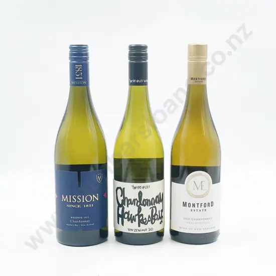 Six Bottles of Assorted NZ Chardonnay