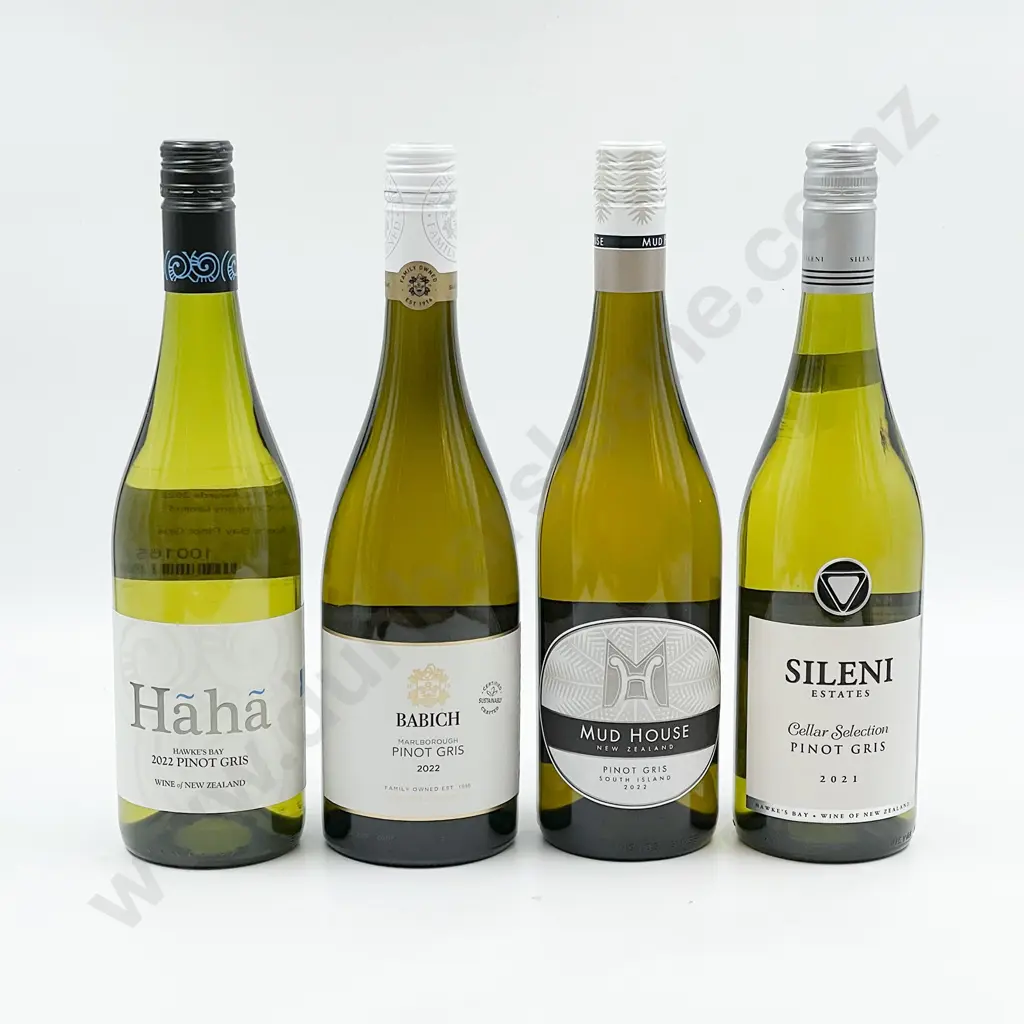 Six Bottles of Assorted NZ Pinot Gris Image 1++