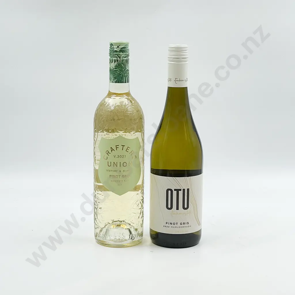 Six Bottles of Assorted NZ Pinot Gris Image 1++