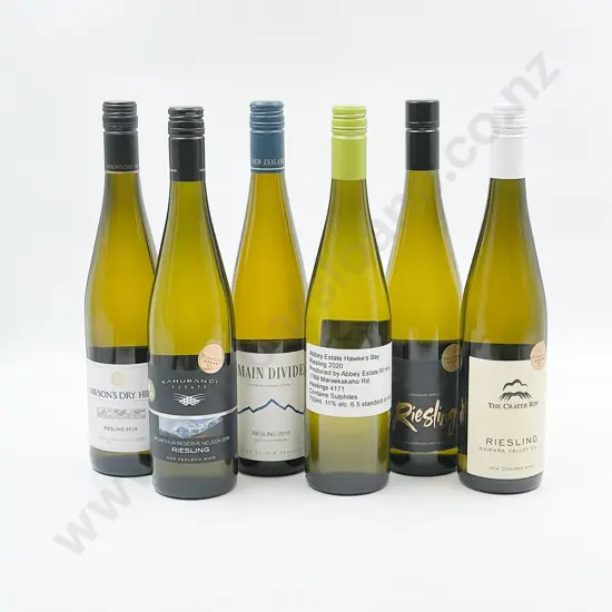 Six Bottles of Assorted NZ Riesling