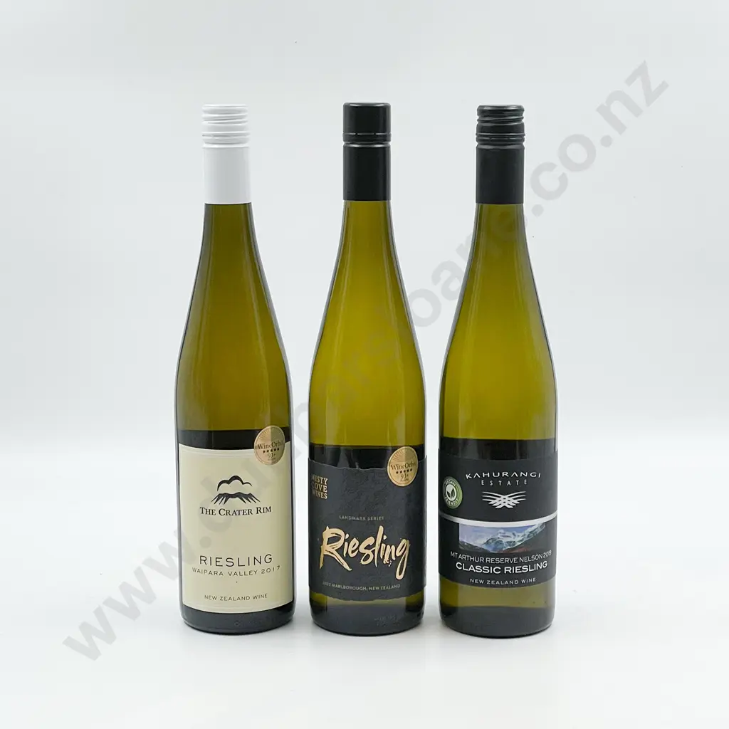 Six Bottles of Assorted NZ Riesling Image 1++