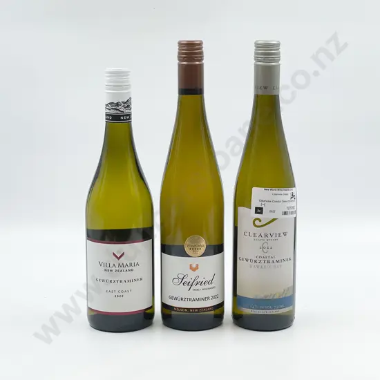 Six Bottles of Assorted NZ Gewurztraminer