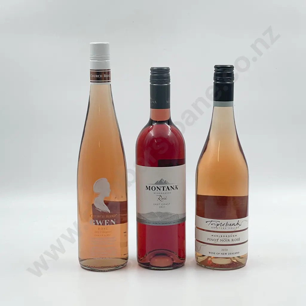 Six Bottles of Assorted NZ Rosé Image 1++