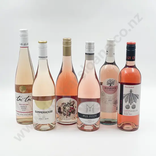 Six Bottles of Assorted NZ Rosé