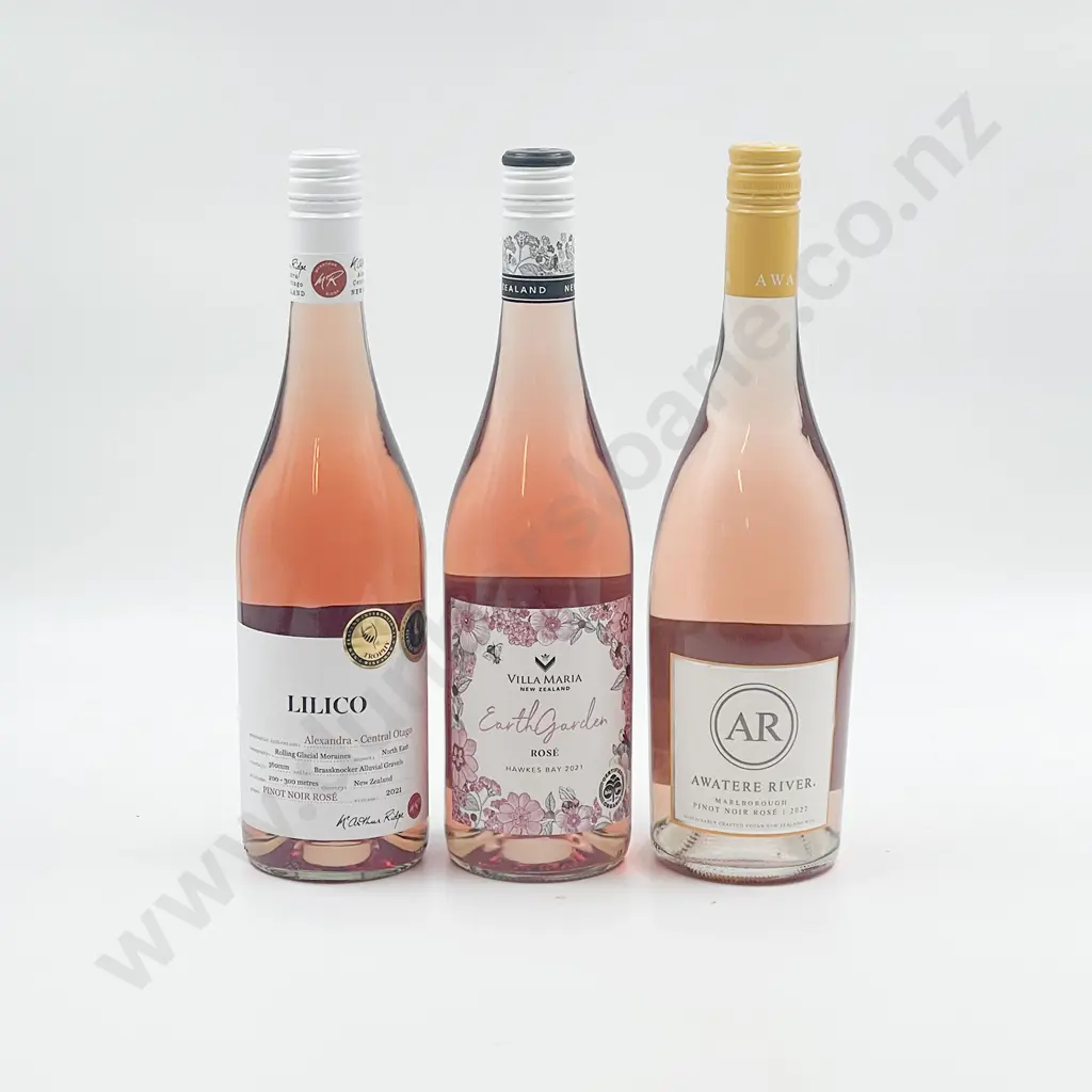 Six Bottles of Assorted NZ Rosé Image 1++
