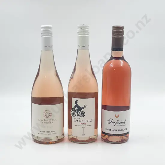 Six Bottles of Assorted NZ Rosé