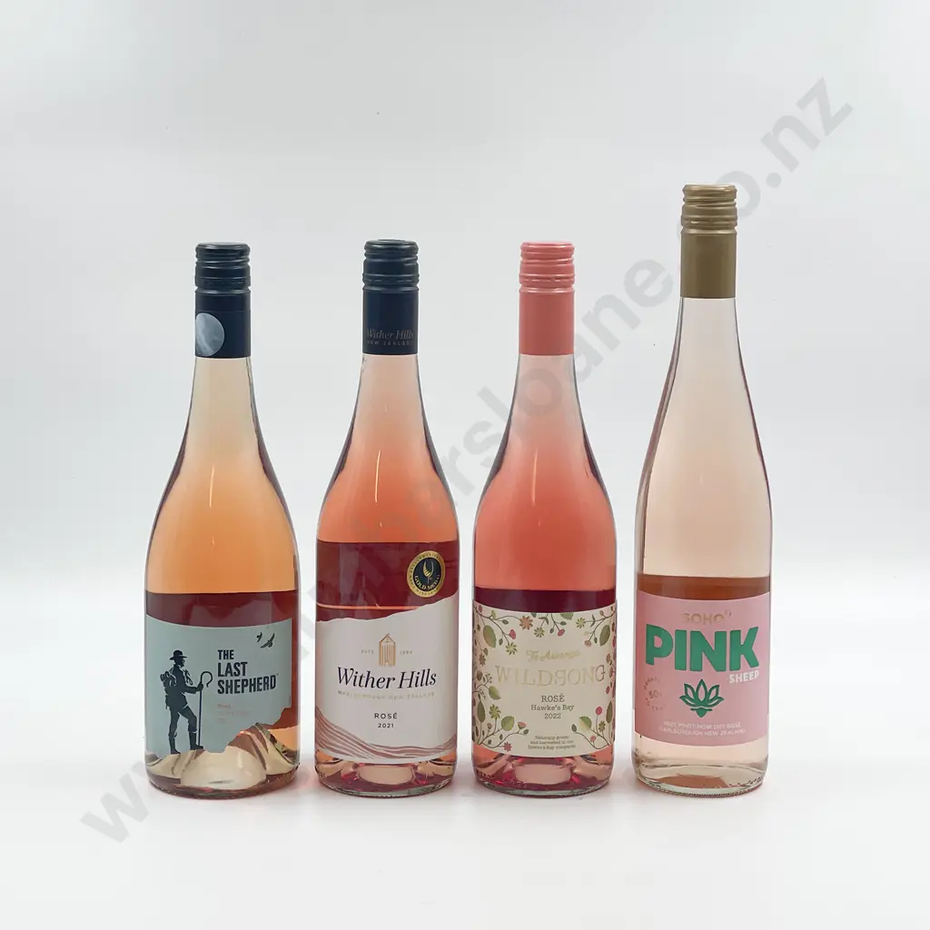 Six Bottles of Assorted NZ Rosé Image 1++