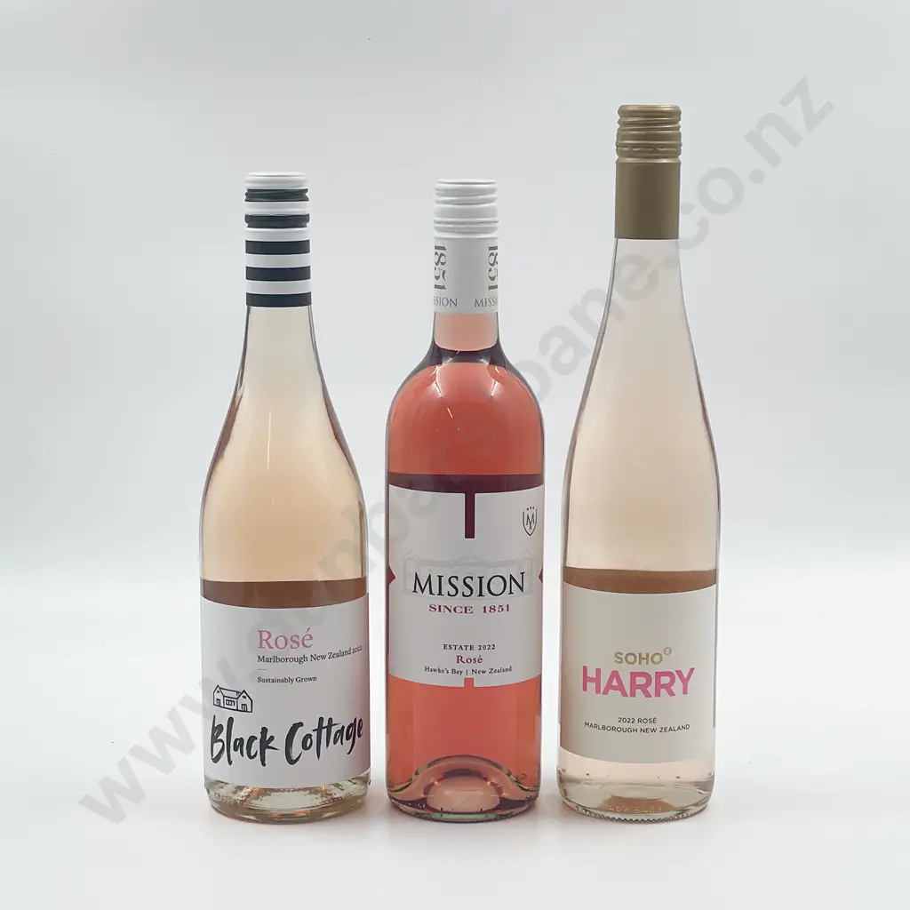 Six Bottles of Assorted NZ Rosé Image 1++