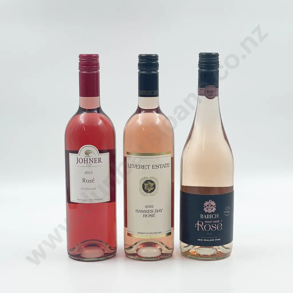 Six Bottles of Assorted NZ Rosé Image 1++