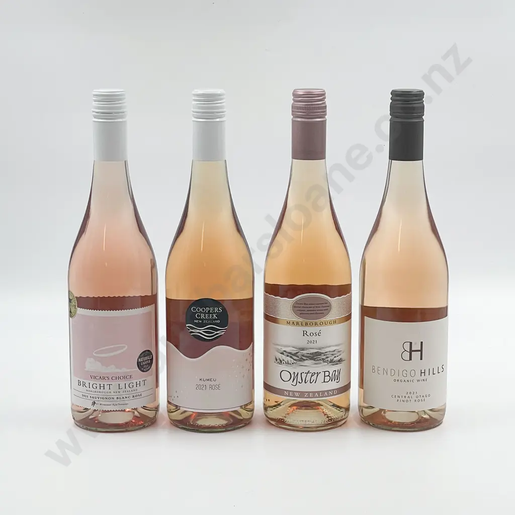 Six Bottles of Assorted NZ Rosé Image 1++