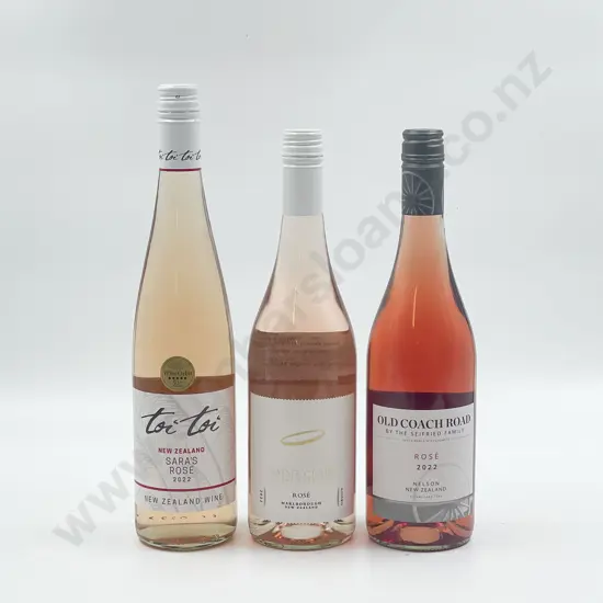 Six Bottles of Assorted NZ Rosé