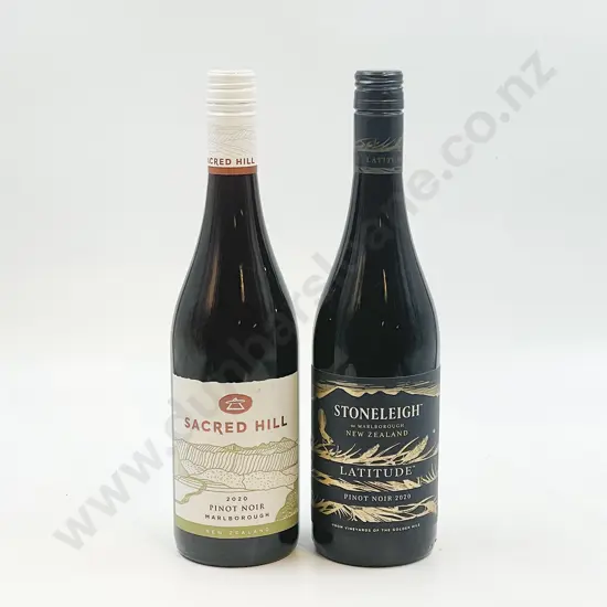 Six Bottles of Assorted NZ Pinot Noir