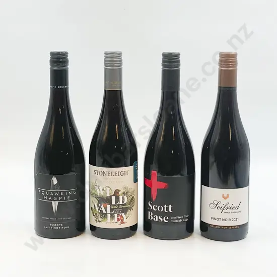 Six Bottles of Assorted NZ Pinot Noir