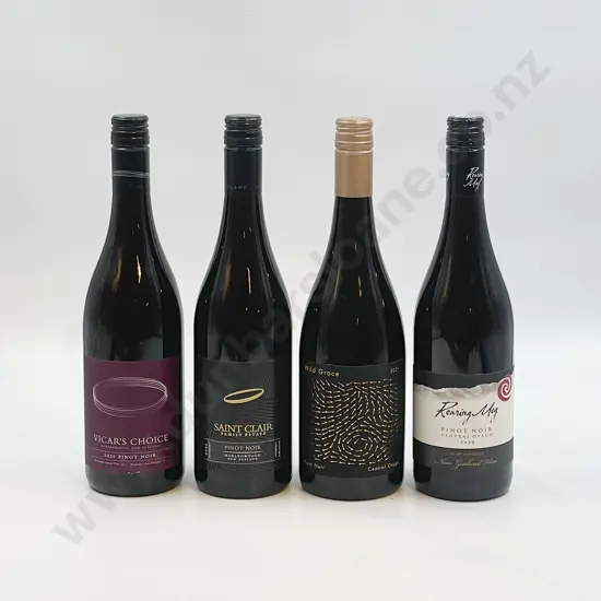 Six Bottles of Assorted NZ Pinot Noir