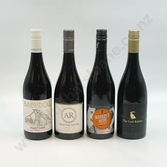 Six Bottles of Assorted NZ Pinot Noir