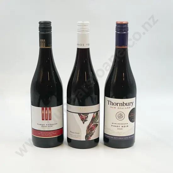 Six Bottles of Assorted NZ Pinot Noir