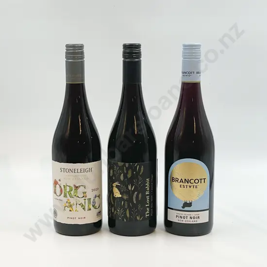 Six Bottles of Assorted NZ Pinot Noir