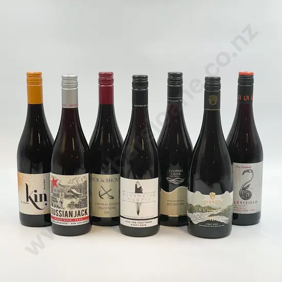 Eight Bottles of Assorted NZ Pinot Noir