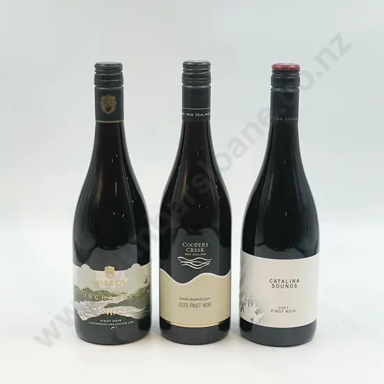 Six Bottles of Assorted NZ Pinot Noir