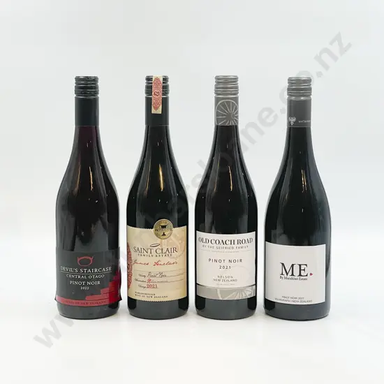 Six Bottles of Assorted NZ Pinot Noir
