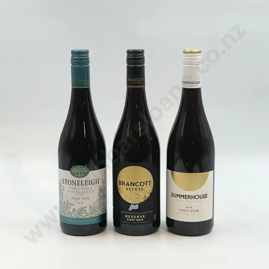 Six Bottles of Assorted NZ Pinot Noir