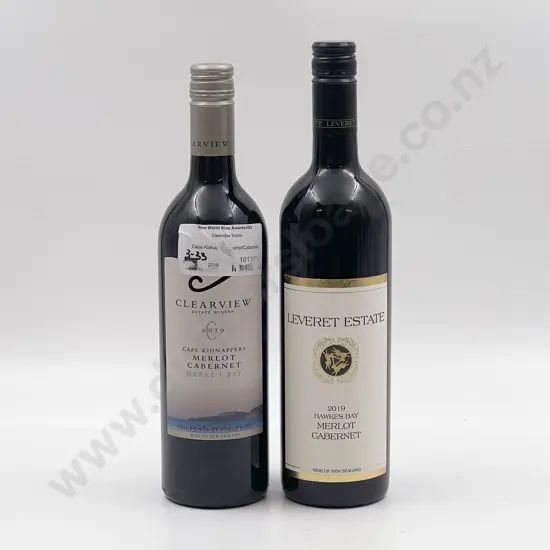 Six Bottles of Assorted NZ Merlot Cabernet