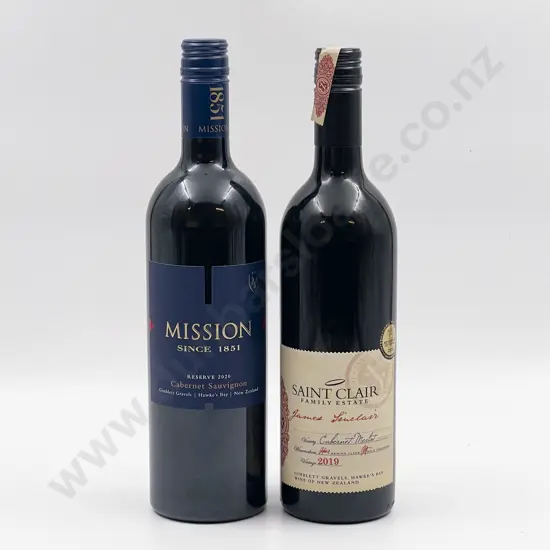 Three Bottles of NZ Cabernet Merlot & Three of Cabernet Sauvignon