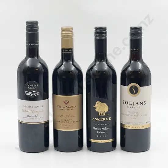 Six Bottles of Assorted NZ Red Blend